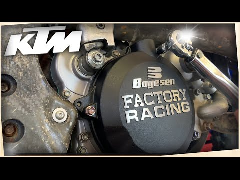 Cracked Engine Case, No Problem - KTM SX 125