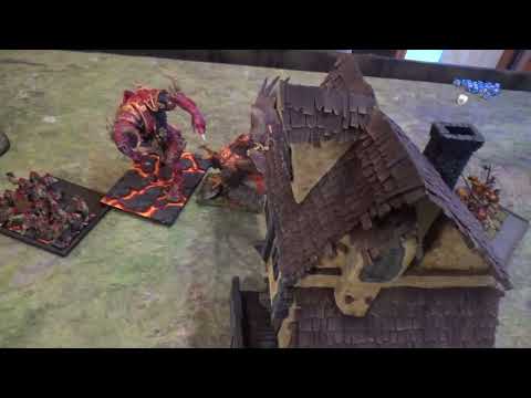 Chaos Dwarfs vs Empire - 2400 Points WHFB 8th Edition