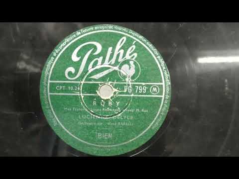 Lucienne Delyle: Ruby. (1953).