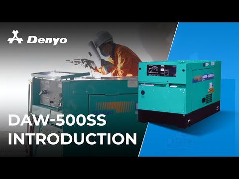 Denyo DAW-500SS Welder - Introduction Video