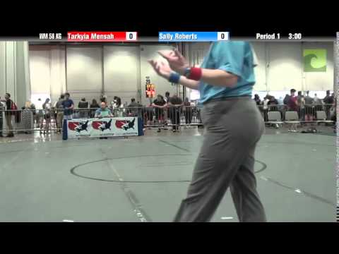Women WM 58 KG - Tarkyia Mensah vs. Sally Roberts