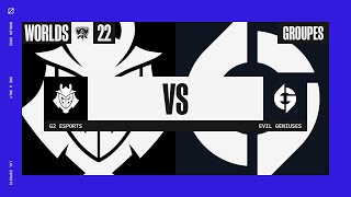 Worlds 2022 - Group Stage - D6 - G2 vs EG