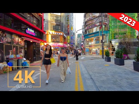 Seul, Coreia do Sul 🇰🇷 Street Walk | City Tour | Jongno-gu e Jung-gu | 한국 서울 | Virtual Walking 2023