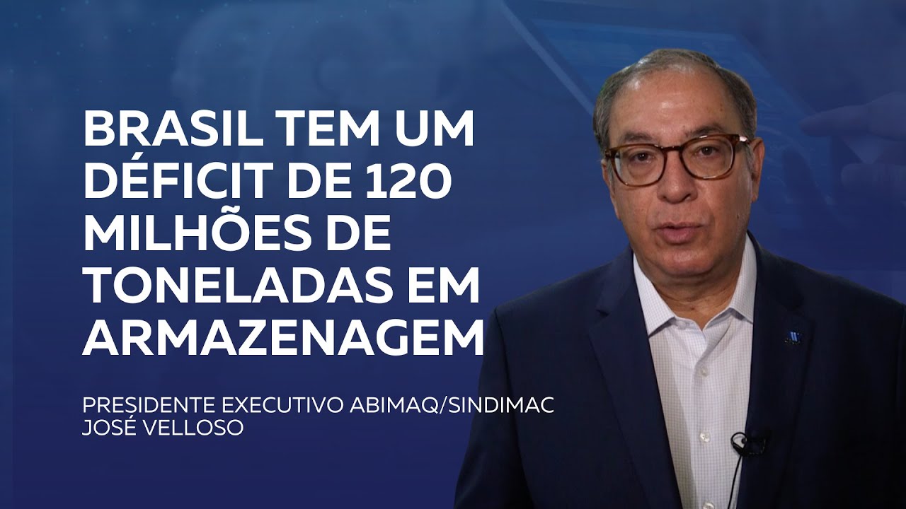 Brasil tem um déficit de 120 milhões de toneladas em armazenagem