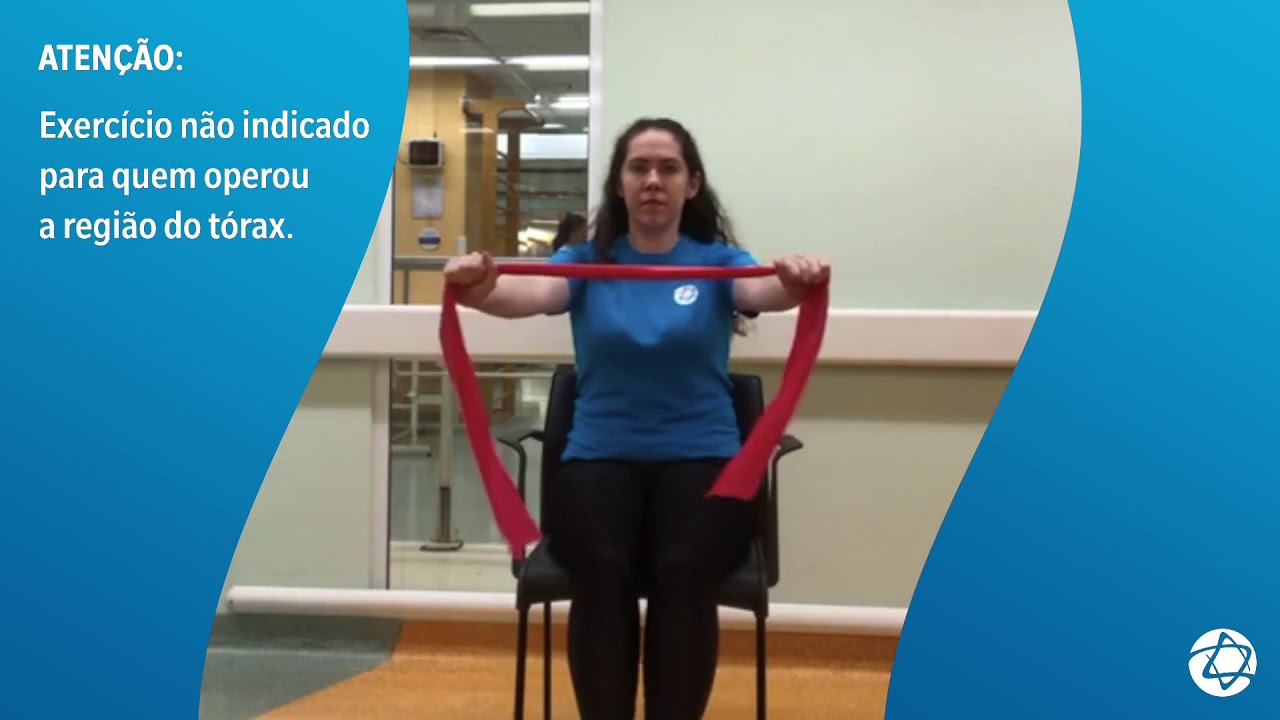 Exercícios em casa: pacientes em reabilitação cardiopulmonar ou idosos