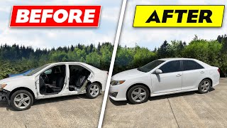 Toyota Camry Rebuild is Complete