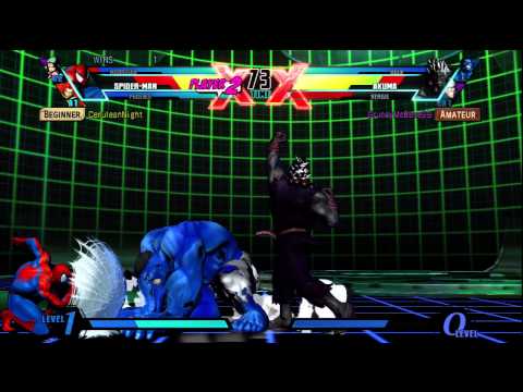 Ultimate Marvel vs Capcom 3 (PS3) -- Non-Ranked Matches 93 Part 1/2