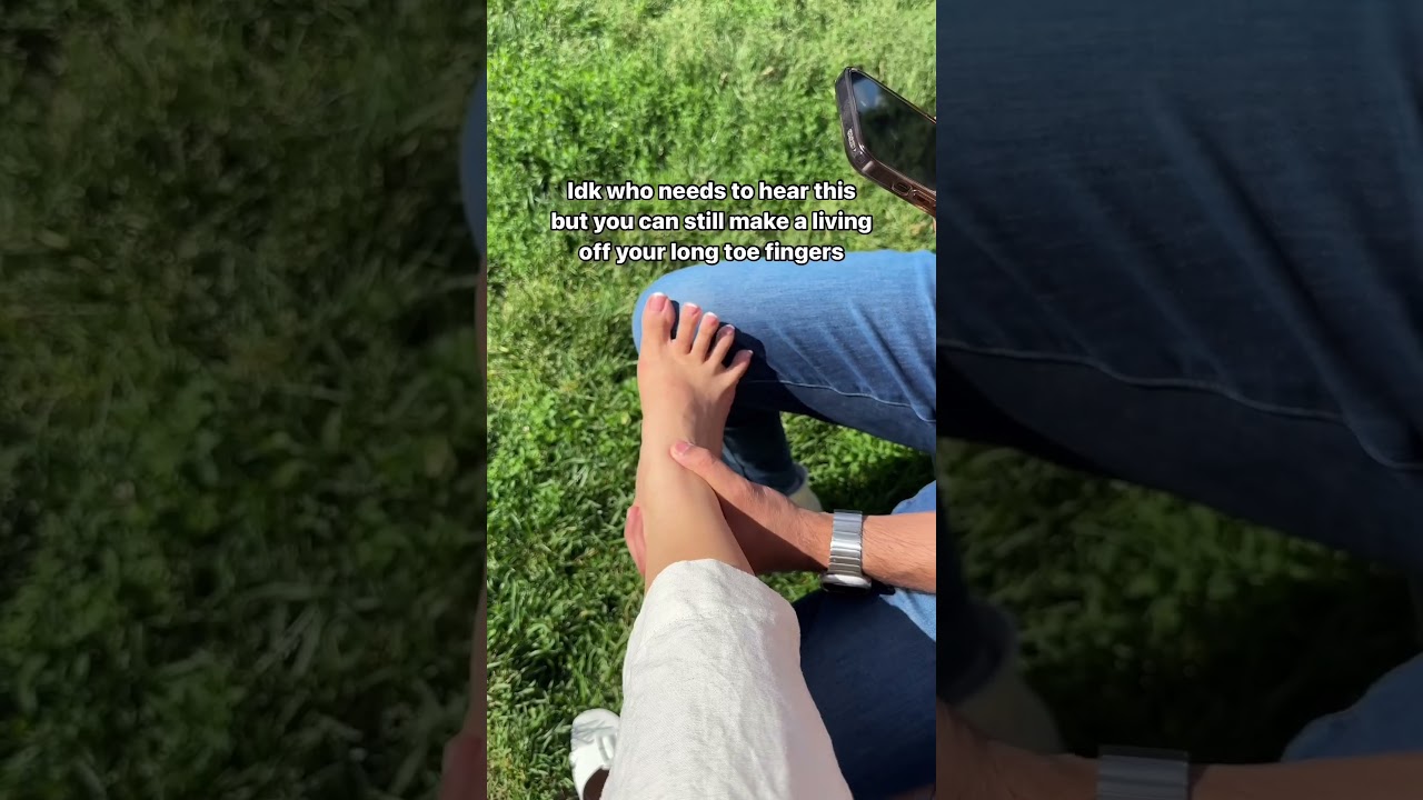 FYI: Long toes are cash-makers too! 💰#tiktok #shortvideo #shorts #trending #reels #viral #toes #feet