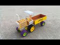 How To Make Tractor With Trolley Diy Matchbox Tractor You Can Make It