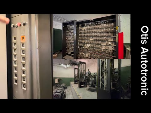 AMAZING 50’s Otis Autotronic Elevators + Machine Room Urbex