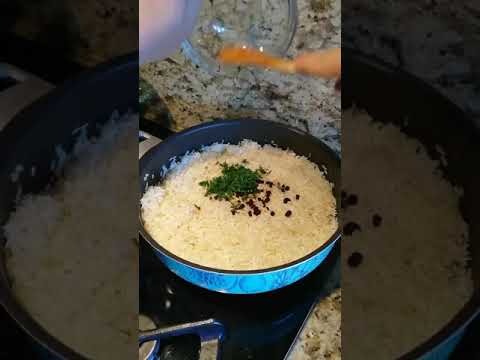 Rice Pilaff w/ Pine Nuts &amp; Currants - Bon Appetit!