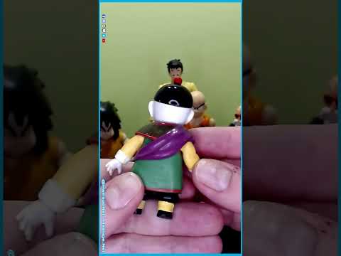 Dragon Ball Z Bandai 1990s Z-Fighters: Piccolo, Krillin, Tien, Yamcha, Chiaotzu & Roshi #Shorts