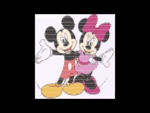 Tuto enfant perles hama mickey et minnie modèles