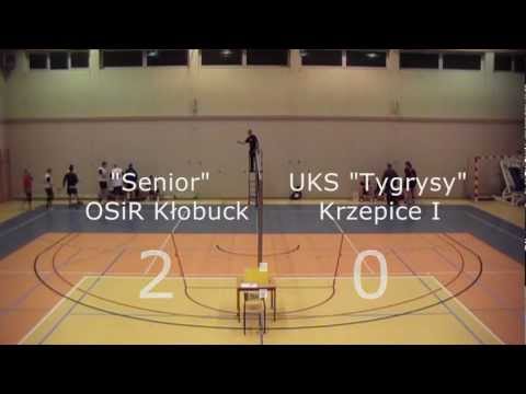 ALS Kłobuck  2012/2013  12.01.2013  "Senior" OSiR Kłobuck - UKS "Tygrysy" Krzepice  3 set