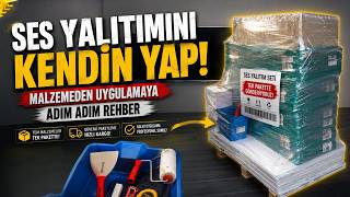 Ses Yalıtımını Kendin Yap! | Malzemeden Uygulamaya Adım Adım Rehber