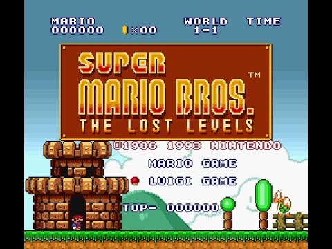 [Longplay] SNES - Super Mario All-Stars - Super Mario Bros - The Lost Levels [Luigi] (HD, 60FPS)