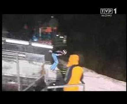 Bjoern Einar Romoren - Predazzo 2008 - 55,0m upadek