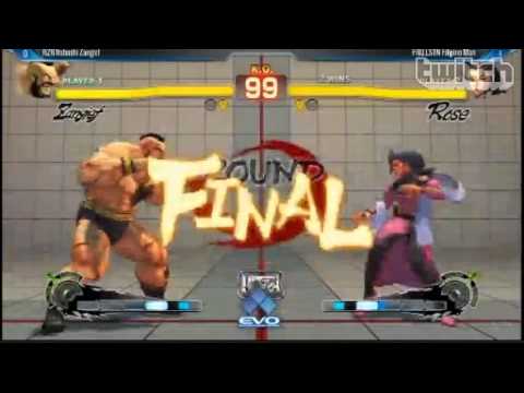 【USFIV 】EVO2014 RZR Itabashi Zangief vs Filipino Man Losers best16