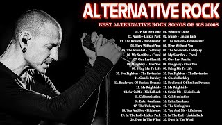 Linkin park, Coldplay, 3 Doors Down, Creed, Nickelback 🎸🎸🎸 Top Alternative Rock