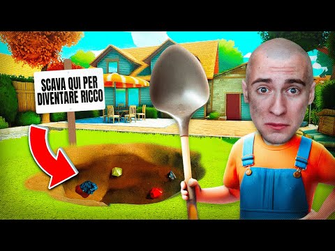 DEVO TROVARE un TESORO NASCOSTO nel MIO GIARDINO!!