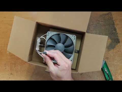 Raw Unboxing Noctua NH U12S Redux, High Performance CPU Cooler with NF P12 redux 1700 PWM 120mm Fan