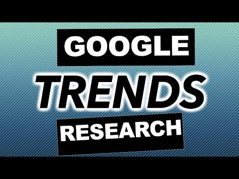 Using Google trends to find Keywords and Niche Ideas