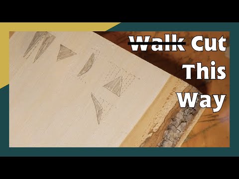 Understanding Grain Direction when Chip Carving | CARVER'S TIP