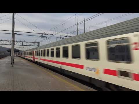 PILOTA Z IN TESTA ALL' INTERCITY IN LIVREA SUN A ARQUATA S. (AL) VEN. 4 - 1 - 2019