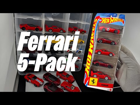 FIRST LOOK: Hot Wheels Ferrari 5-Pack (2026)