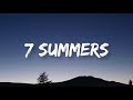 Morgan Wallen 7 Summers Lyrics
