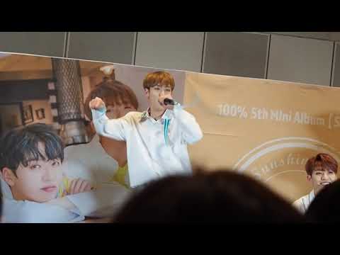 180929 TFTホール 2部　100% 백퍼센트 『Grand Bleu』