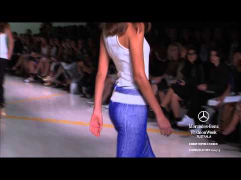 CHRISTOPHER ESBER: MERCEDES-BENZ FASHION WEEK AUSTRALIA SS 2014/2015