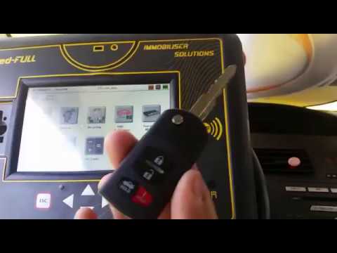 Programming a key for Mazda 3 2011 using a Zed-Full programmer