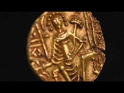 Moneta, Kushan Empire, Shaka, Stater, 300-330, BB+, Oro