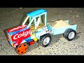 How To Make A Toy Tractor From Colgate At Home DIY Toy Electric Colgate Tractor