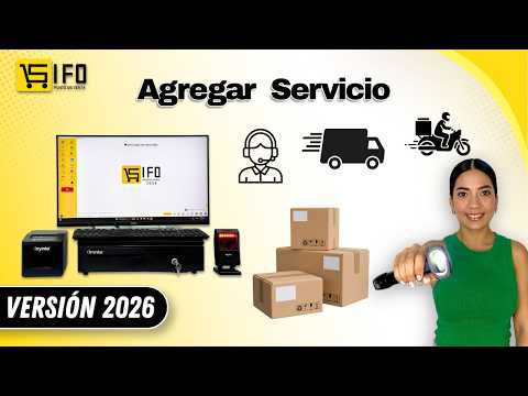 🛠️ ¿Cómo registrar servicios en SIFO Punto de Venta?