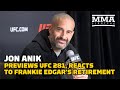 Jon Anik Previews UFC 281, Reacts To Frankie Edgar’s Retirement | UFC 281 | MMA Fighting