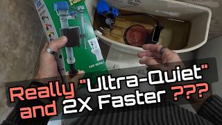 Really Faster and More Quiet? Fluidmaster 400H-002 Performax Toilet Fill Valve Review