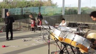 Yoshi Wada and Tashi Wada / sound. at Baldwin Hills Scenic Overlook