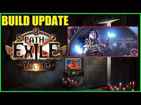 [Path of Exile 3.20] Build Update - Zombie Necromancer in Sanctum League - 1137
