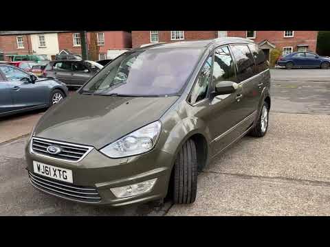 2011 Ford Galaxy 2.0 TDCi Titanium X 5dr WJ61 XTG 2011 (61) 98,500 miles Diesel Manual Green Car