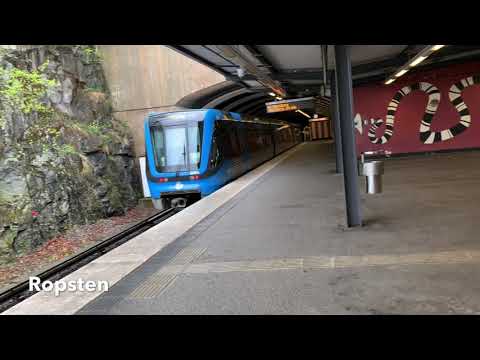 Fredag den 01 maj 2020 13:37 - 13:50 mot: Ropsten. T-Centralen - Ropsten.