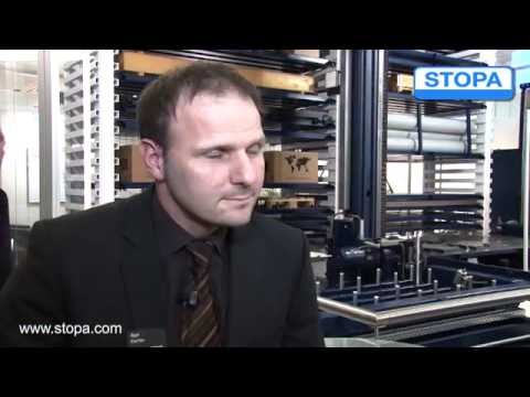 EuroBLECH 2012 - STOPA-Lagersysteme sind das Herz der Fertigung - Messevideo Stopa Anlagenbau GmbH