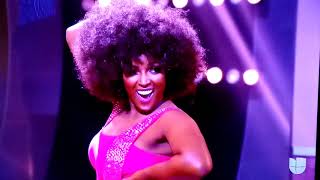 Amara la Negra bailando farolito en MQB