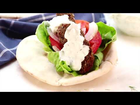 Beef Gyros with Authentic Greek Tzatziki Sauce Recipe