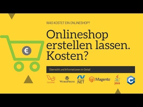 Onlineshop erstellen lassen - Kosten?