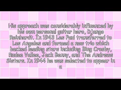 Jazz Guitar Innovator And Inventor - Les Paul Did It All!
