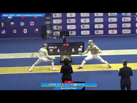 Algiers World Cup 2025 SMS - L8 - Vlad Covaliu ROU v Oh Sanguk KOR