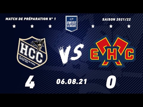 06.08.2021 HC La Chaux-de-Fonds – EHC Bienne (4-0)