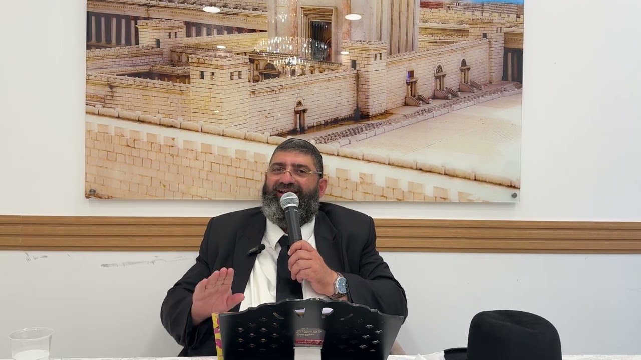 הרב אייל עמרמי (חדרה) - השם נותן תרופה למכה רק תאמין!